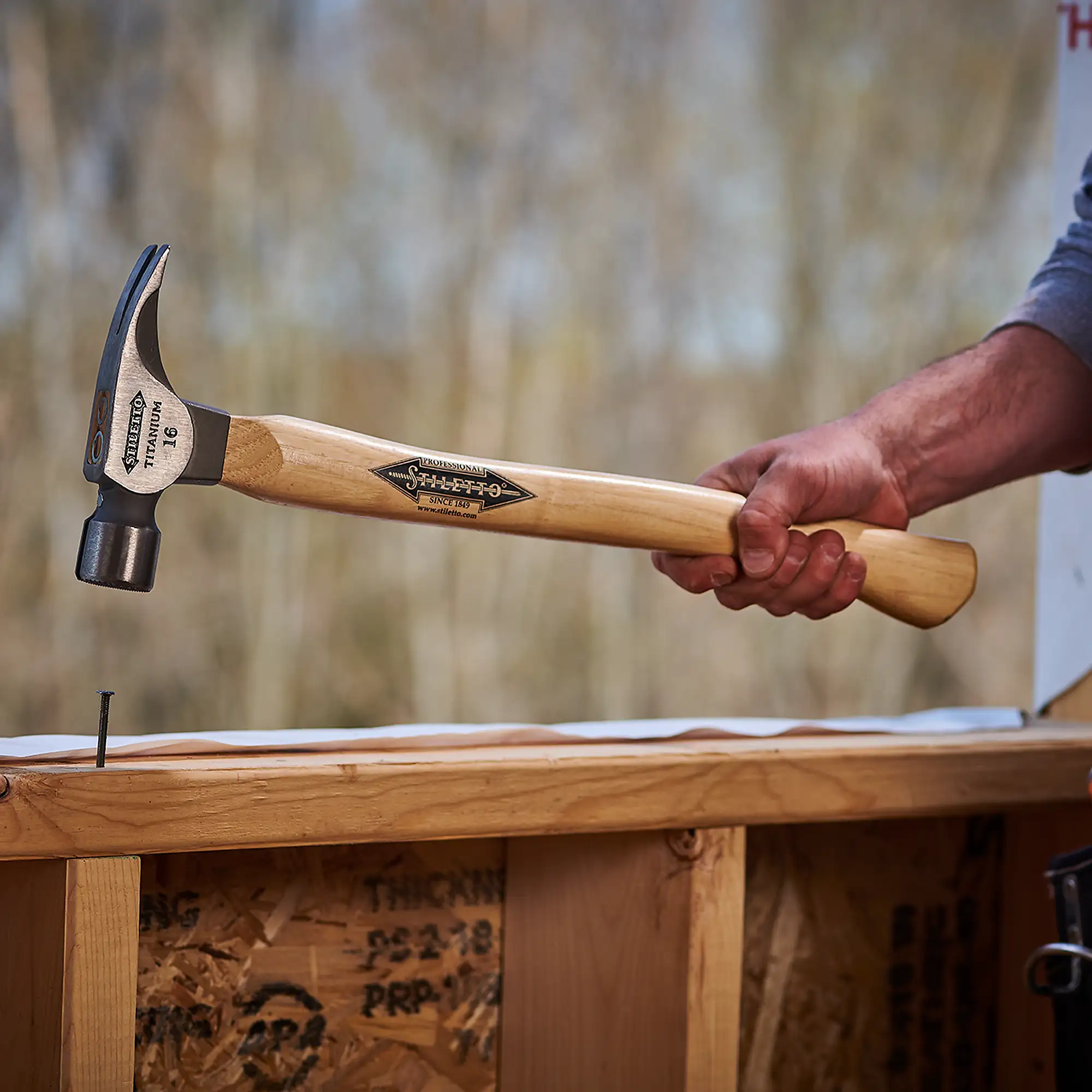 16oz Milled/Curved Hickory Main Image 6