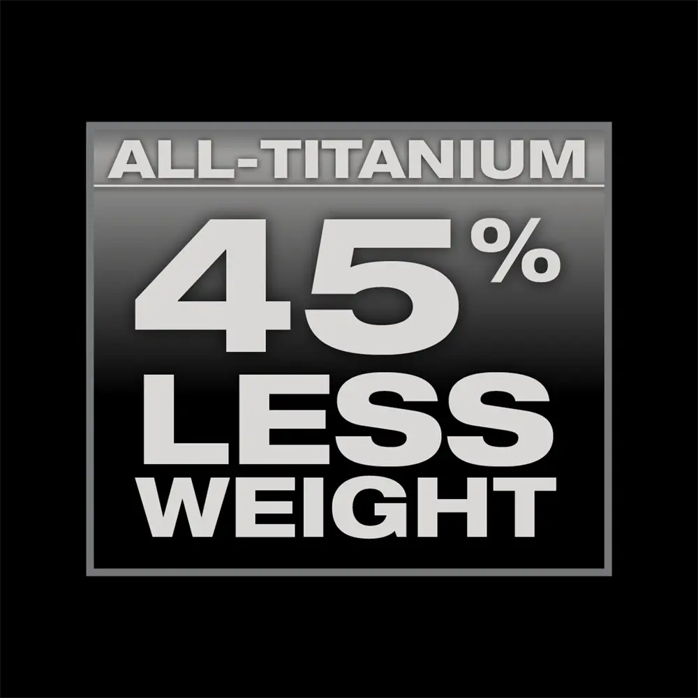 45% LESS WEIGHT Image