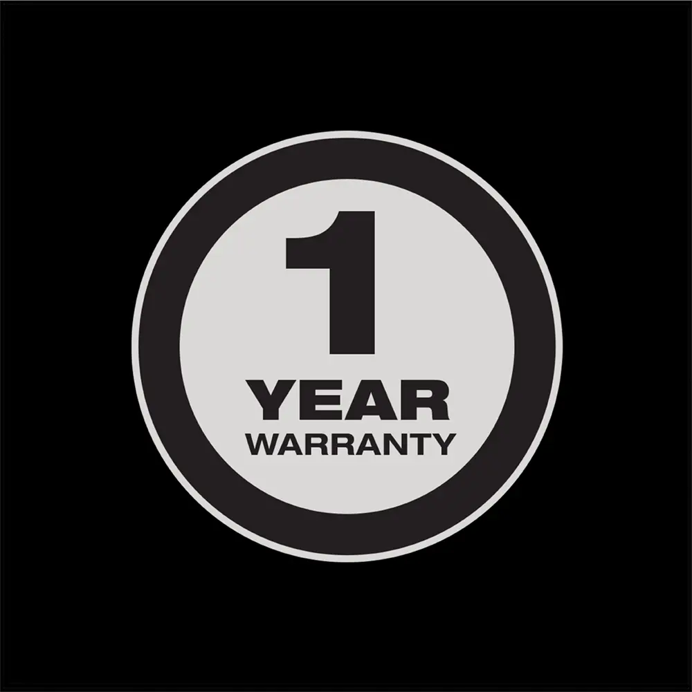 1 Year Warranty Image